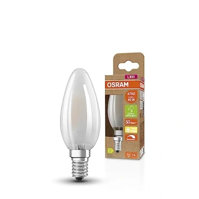 Immagine di OSRAM 4099854066085 LED (monocolore) ERP C (A G) E14 Forma di candela 2.9 W = 40 Bianco caldo (Ø x A) 35 mm dimmerabile 1 pz.