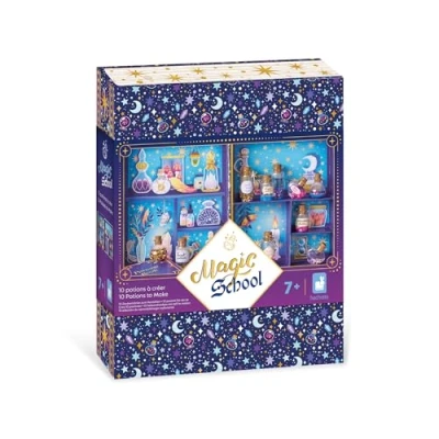 Immagine di Janod Magic School Le Mie Pozioni Magiche attività Manuale per Bambini Kit Creative Fai da Te Universo della Magia dai 3 Anni in su J09142