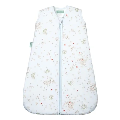Immagine di molis&amp;co Sacco Nanna 1 TOG primaverile e autunno per Neonato da 0 mesi 100% Cotone (Certificato Oeko Tex) Leggermente Imbotito, Senza Maniche Poppy