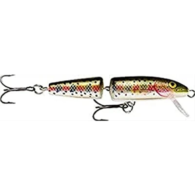 Immagine di Rapala Esca con Ami Due N. 3, 1.2 2.4m di Profondità Nuoto, 11cm Dimensioni, Trota Iridea