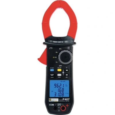 Immagine di Chauvin Arnoux F407 Pinza amperometrica digitale Data logger CAT IV 1000 V Display (Counts): 10000