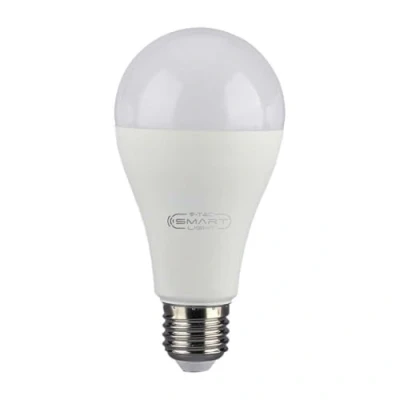 Immagine di V TAC VT 5010 lampadina led smart WiFi E27 14W A65 RGB e 3in1 dimmerabile gestione smartphone alexa google sku 2999