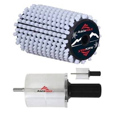 Immagine di RaceWax Roto Set di spazzole in nylon, 120 mm, con Speed Stick Pro