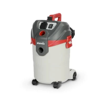 Immagine di Starmix Flexo AP 1420 Aspirapolvere Industriale con Contenitore da 20 l, Funzione soffiaggio, Pulizia del Filtro, Max. 216 mbar, aspiratore per Cantiere e Officina 110110