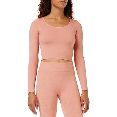 Immagine di sloggi Donna Ever Infused Aloe Crop Top Ls, Foggy Mauve, L