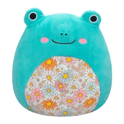 Immagine di Squishmallows SQCR05383 Robert la rana d&#039;acqua con ventre floreale, 19,1 cm, multicolore
