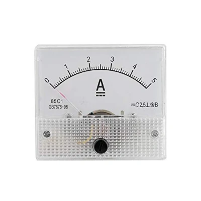 Immagine di VBESTLIFE Amperometro e voltmetro analogico ed attuale per tensione continua, modello: 85C1