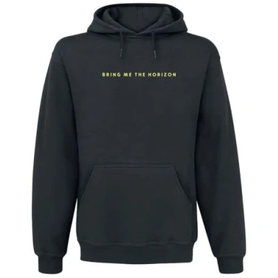 Immagine di Bring Me The Horizon Spray Hex Uomo Felpa con Cappuccio Nero L 80% Cotone, 20% Poliestere Regular