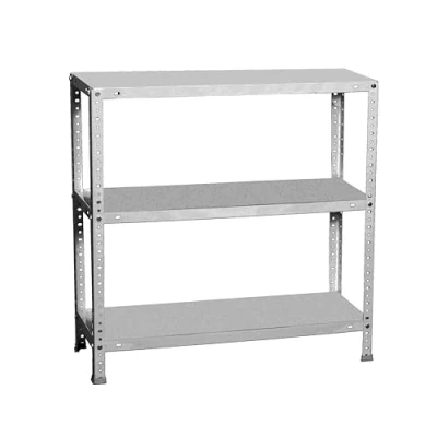 Immagine di Simon Rack Scaffale Metallo Garage e 3 Ripiani, Capacità di Carico 75 kg Punto Flessione, 1000x1000x400 mm, Metallo, Scaffalatura per Garage, Zincato Advantage
