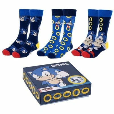Immagine di Sonic Confezione Calzini, Multicolore, 40 46 Unisex