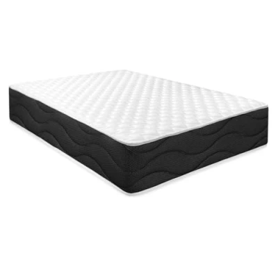 Immagine di Homey Portanza Materasso viscoelastico Reversibile Sleep PRO (Lato Inverno Estate) Rigidità Durezza Medio Alta, Spessore 30 cm, Memory Foam, Nero/Bianco, 150 x 180