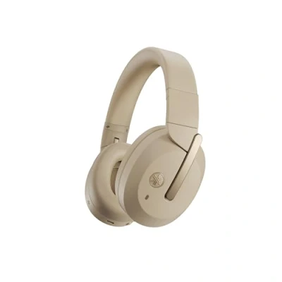 Immagine di Yamaha YH E700B Cuffie Over Ear Wireless Bluetooth, Cancellazione Attiva del Rumore, fino a 32 Ore di Autonomia, Beige