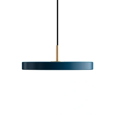 Immagine di UMAGE Asteria mini sospensione ottone blu petrolio