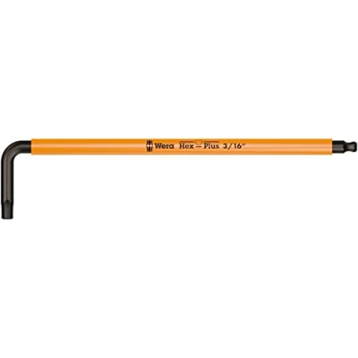 Immagine di Wera, 950 SPKL Multicolour Chiave a L, in pollic, 3/16 pollice leuchtorange