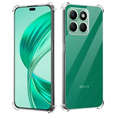 Immagine di GIOPUEY Cover Compatibile con Honor X8b, TPU Ultrasottile HD Case, Protezione del Cuscino d&#039;Aria Trasparente
