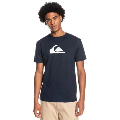 Immagine di Quiksilver Complogo BYJ0 Tshirt con stampa, Uomo, Taglia: Medium, Black