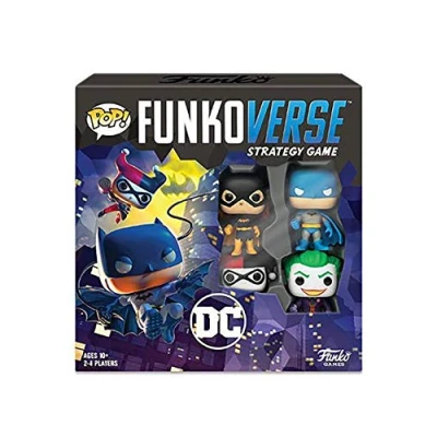 Immagine di Funko DC Comics: Funkoverse Strategy Game Set di Figurine, Multicolore, 42628