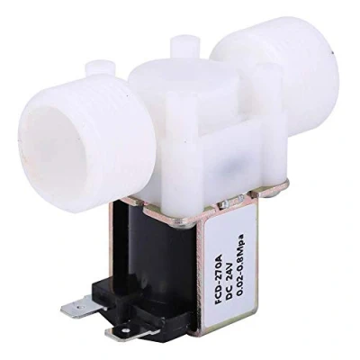 Immagine di valvola solenoide G3/4&quot; DC 24 V/AC 220 V di ingresso acqua normalmente chiusa dell&#039;acqua per filtro (DC V)