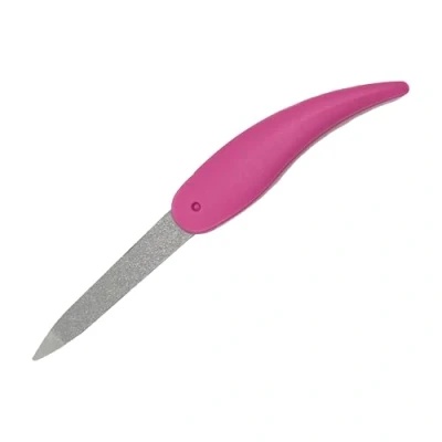 Immagine di REMOS Lima Tascabile per Unghie chiusa 7,5/aperta 13,5cm (Rosa)