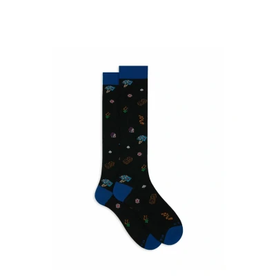 Immagine di Gallo WITH CARD AND DICE Motif Calzettoni, Uomo, Taglia: One Size, Lavagna