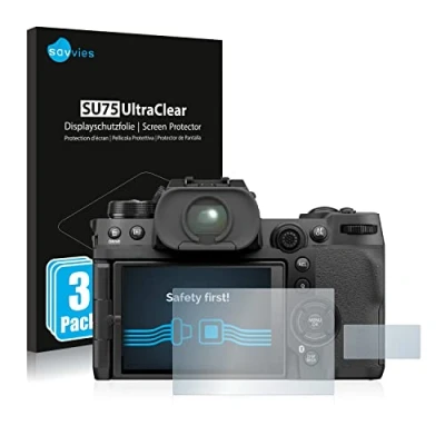 Immagine di savvies (6 Pezzi Pellicola Protettiva per Fujifilm X H2S Protezione Schermo Trasparente