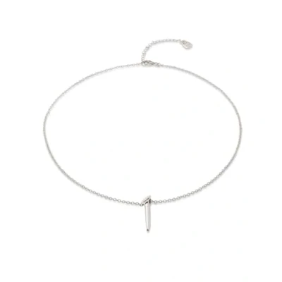 Immagine di UNO de 50 Collana placcata in argento Sterling a forma di chiodo, Talla Única, Argento, Nessuna pietra preziosa