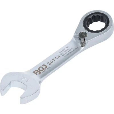 Immagine di Llave combinada corta con carraca reversible 14 mm