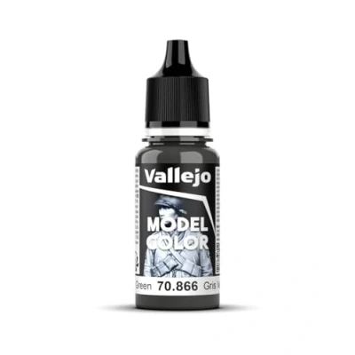Immagine di Vallejo 70.866 Colore Acrilico Opaco , Grigio (Grey Green), 17 ml, 1 Pezzo