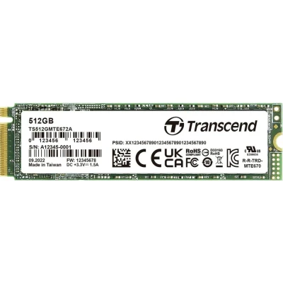 Immagine di Transcend 512 GB SSD interno PCIe TS512GMTE672A VS1