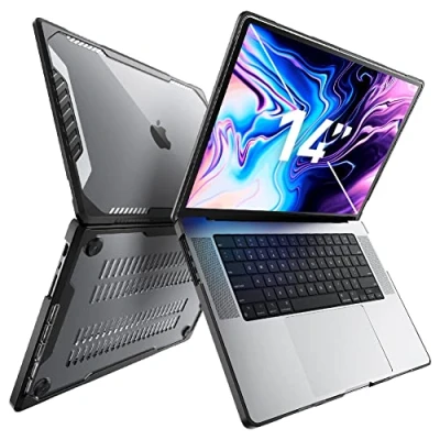 Immagine di SUPCASE Custodia protettiva rigida a doppio strato per MacBook Pro 14&quot; (2023/2022/2021) M3/M3 Pro/M3 Max/M2 Pro/M2 Max/M1 Pro/M1 Max, cover da 14