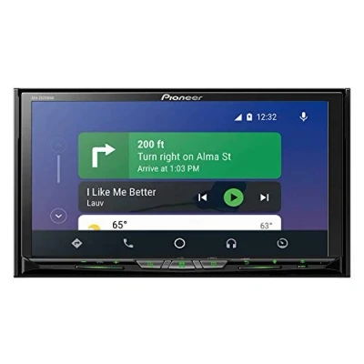 Immagine di Pioneer AVH Z9200DABAN lettore multimediale 2 DIN, ClearType Touchscreen da 7 pollici, connessione con smartphone, USB, Bluetooth, equalizzatore grafico a 13 bande, incl. antenna DAB