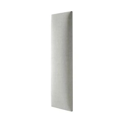 Immagine di mollis homelike interiors Piatto Imbottito Rettangolare 60 x 15 cm, Schiuma, Argento