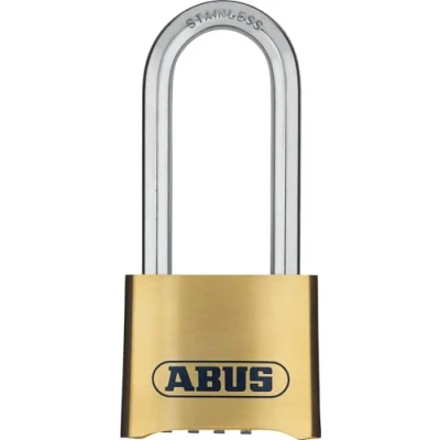 Immagine di Candado combinación arco extralargo inoxidable 50mm