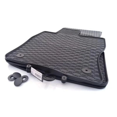 Immagine di Tappetini in gomma adatti per VW Passat B8 + Alltrack dal 2014, 4 pezzi, colore nero