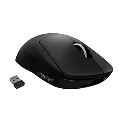 Immagine di Logitech PRO X SUPERLIGHT Mouse da gioco Senza fili (radio) Ottico Bianco 5 Tasti 16000 dpi Ricaricabile