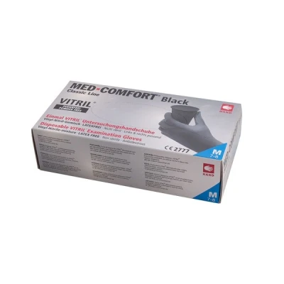 Immagine di 14684 M 100 pz. Nitrile, Vinile Guanto monouso Taglia (Guanti): 8,