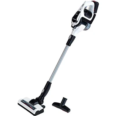 Immagine di Theo Klein 6812 Aspirapolvere Bosch Unlimited, a batterie con Funzione di aspirazione e Sonora, Dimensioni: 16 cm x 80 cm, Giocattolo per Bambini Partire dai 3 Anni età