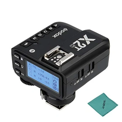 Immagine di Godox X2T C E TTL II wireless Flash trigger Trasmettitore di compatibile con fotocamera canon DSLR iPhone X / 8/8 Plus per HUAWEI P20 Pro/Mate 10 Samsung S8 Note8