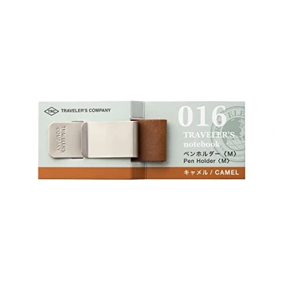 Immagine di Midori Pen Holder M Refill 016 per Traveler&#039;s Notebook (Camel)