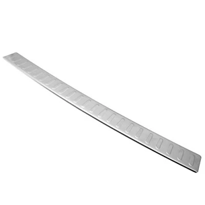 Immagine di Aroba AR331F BR Protezione per paraurti in acciaio inox spazzolato, compatibile con Volkswagen T6.1 a partire dal 10.2019 &gt; su misura, smussatura, colore argento