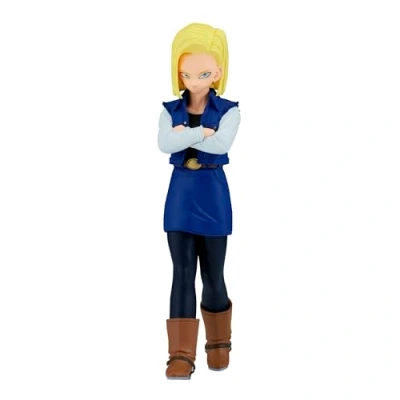 Immagine di Banpresto Action Figure Android 18 Dragon Ball Z, Solid Edge Works 17 cm, Multicolore BP89639P