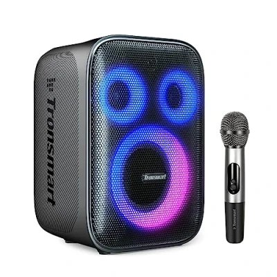 Immagine di Tronsmart Altoparlante Bluetooth wireless Halo 200 con microfono (nero) (18 h, Batteria), Bluetooth, Nero