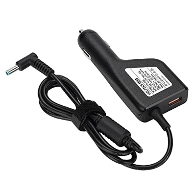 Immagine di HELPER 19,5V 4,62A Caricabatterie da Auto per HP Laptop Envy4 Envy6 EliteBook TouchSmart Folio Pavilion Stream Spectre Zbook chromebook 90W 65W 45W Connettore Blu