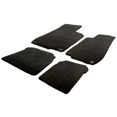 Immagine di AutoStyle Set tappetino Velluto anteriore e posteriore 4 nero TM TO569V