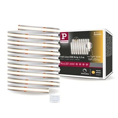 Immagine di Paulmann 71050 Striscia LED con spina 2.5 m Bianco caldo 3