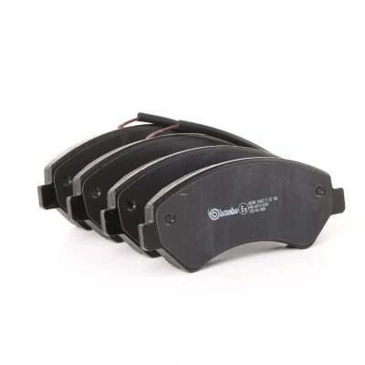 Immagine di BREMBO P 23 136 Kit pastiglie freno con contatto segnalazione usura bulloni pinza accessori FIAT: Ducato III Camion pianale / Telaio