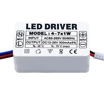 Immagine di YSSMAO Driver LED 300mA 1 3W 4 7W 8 12 W 18 25W 36W Alimentatore Adapt unità AC85 265V di trasformatori a per LED,7w