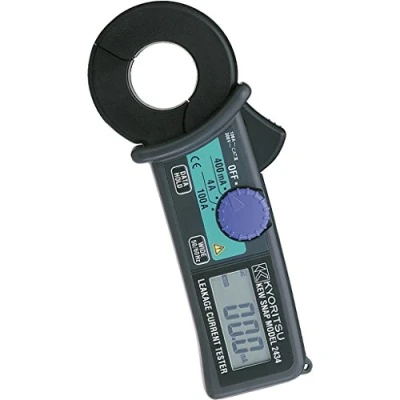 Immagine di KYORITSU KEW 2434 Pinza Amperometrica Digitale per la Misura di Correnti Alternate in Conduttori con Diametro Massimo 28 mm, Grigio Scuro