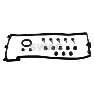 Immagine di SWAG 20 93 4799 Kit guarnizioni, Copritestata NBR (Nitrile Butadiene Caucciù), ACM (Poliacrilico Caucciù) BMW: 5 Sedan, Touring, 6 Coupe