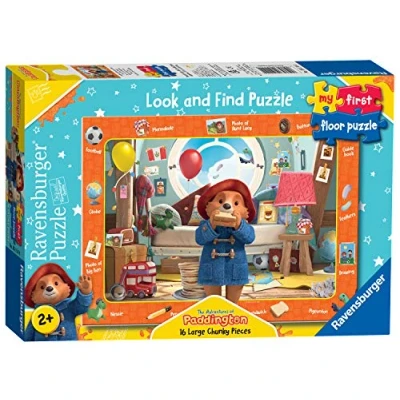 Immagine di Ravensburger Bear The Adventures of Paddington My First Puzzle da 16 pezzi, per bambini dai 2 anni in su, Tinta unita, Multicolore, 49,3 x 36,2 0,2 cm, 5114